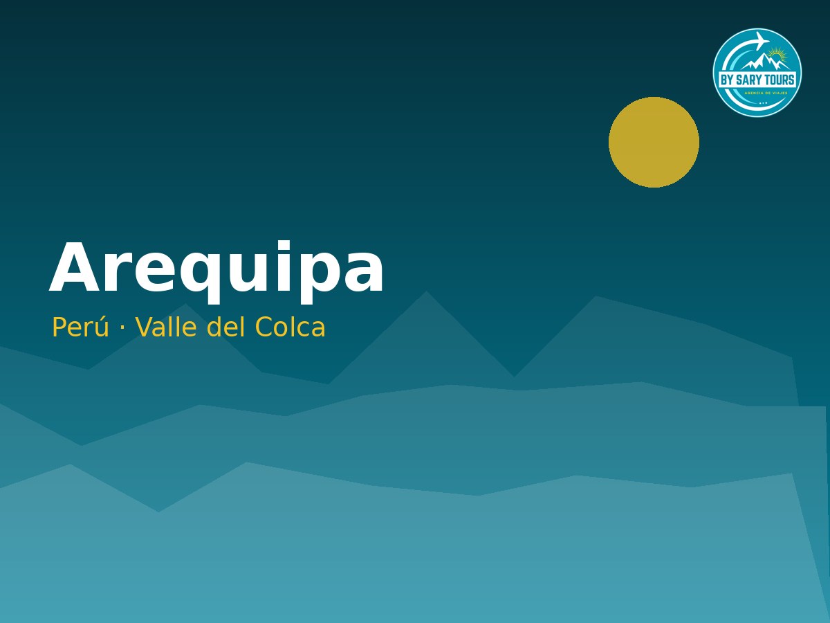 Tour Cañón del Colca 2 Días